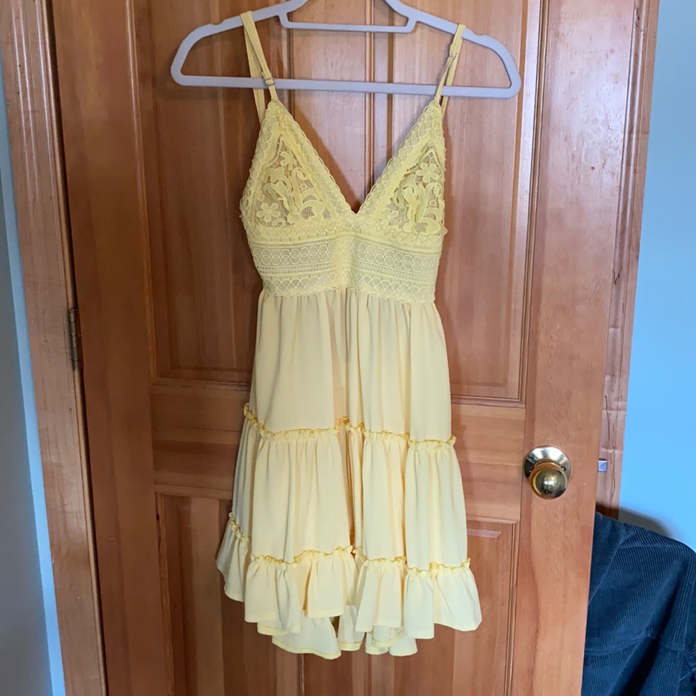 Yellow Beautiful Sun Dress